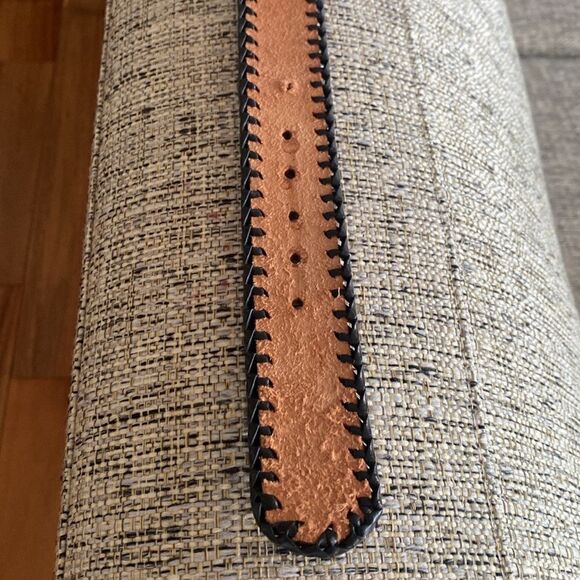 Snakeskin (?) handmade belt - Picture 6 of 8